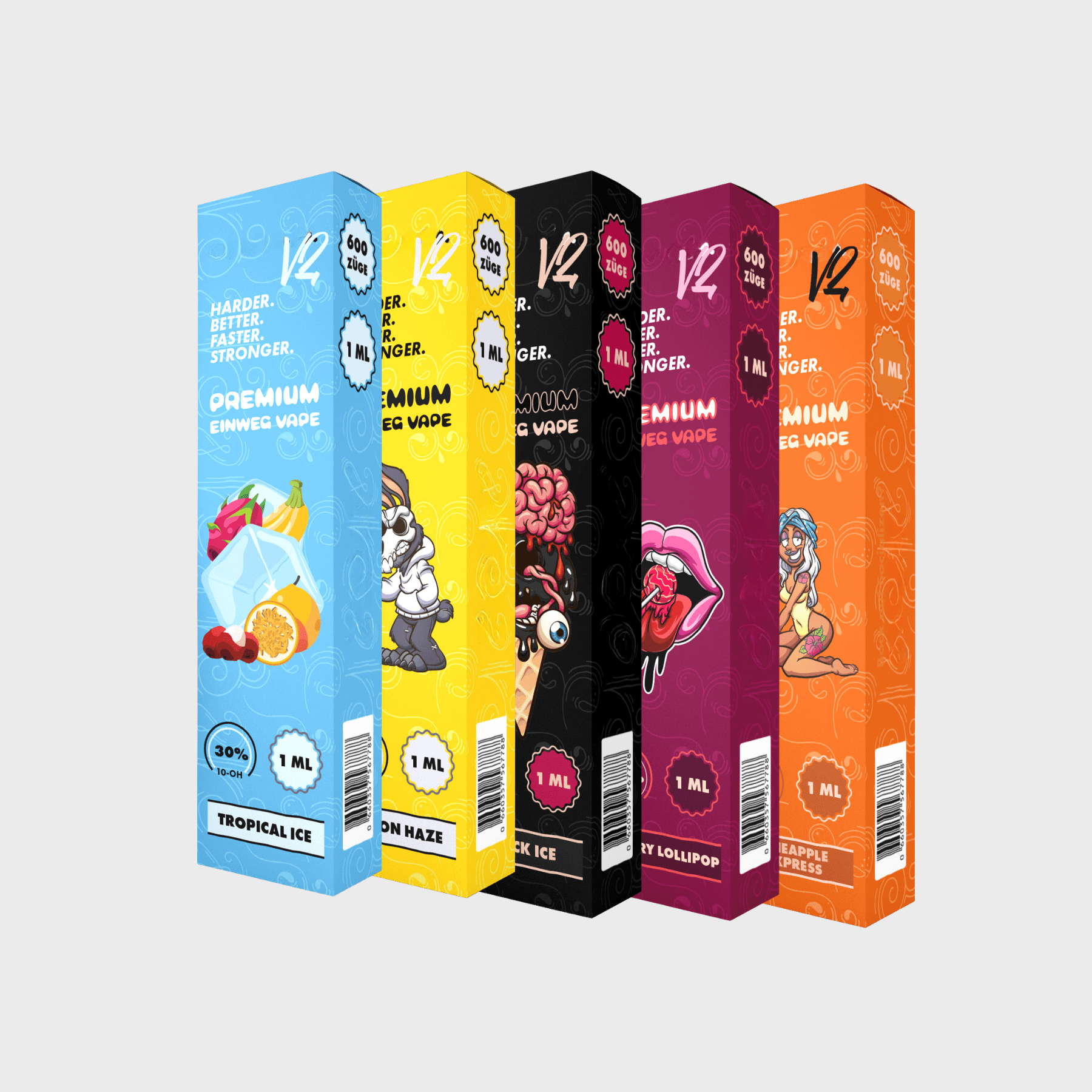 10 oh hhc alternative vape sparen set